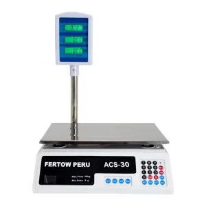 Balanza Comercial Fertow Perú Acs de 30 Kilos