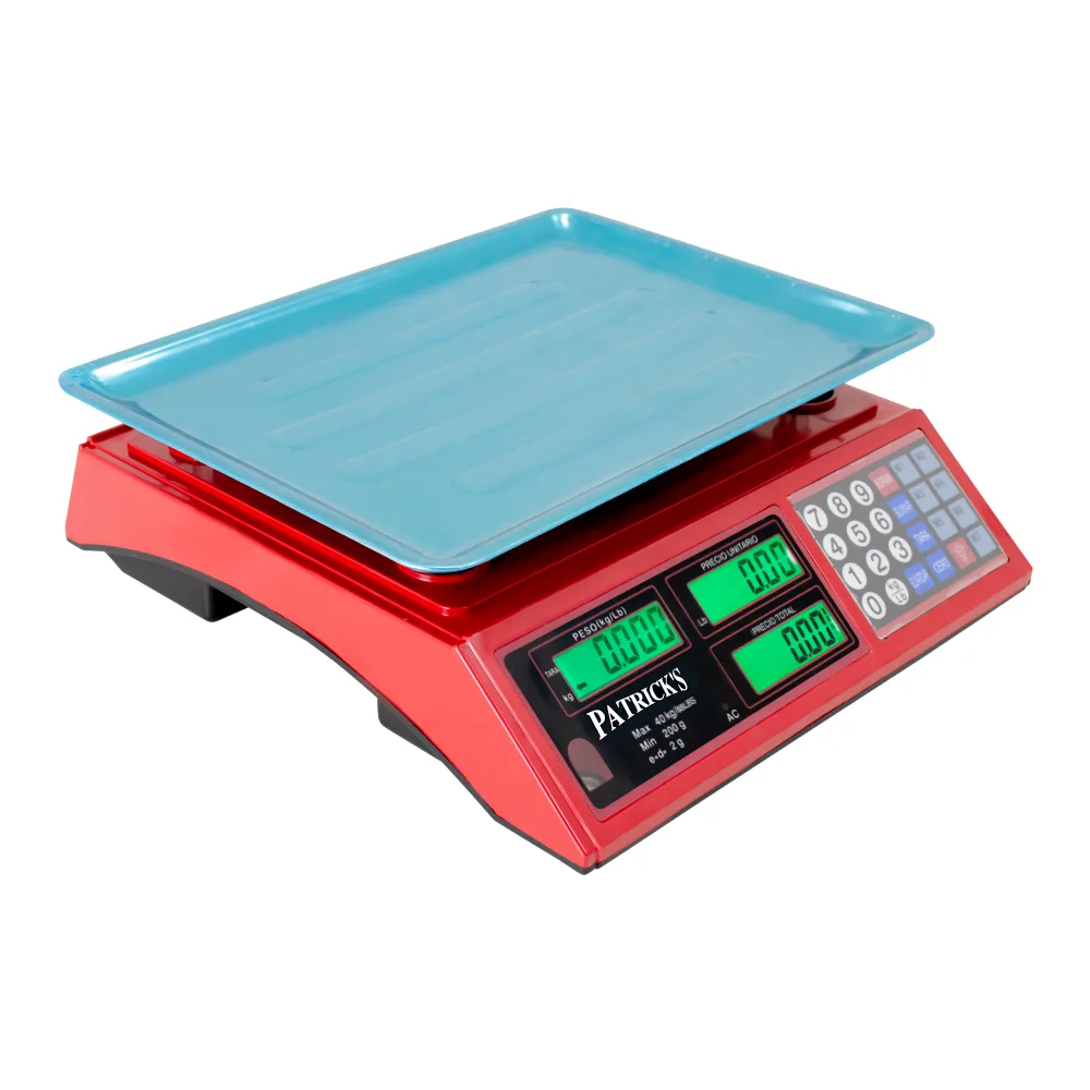 Balanza Comercial Patrick's ACS 769 T de 40 Kilos