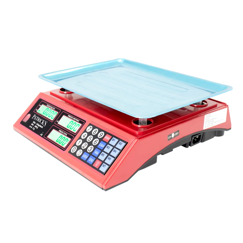 Balanza Comercial Patrick's ACS 769 T de 40 Kilos
